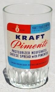 kraft pimento cheese spread juice glass